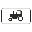 Дорожный знак 8.4.5 «Вид транспортного средства» (металл 0,8 мм, I типоразмер: 300х600 мм, С/О пленка: тип А коммерческая)